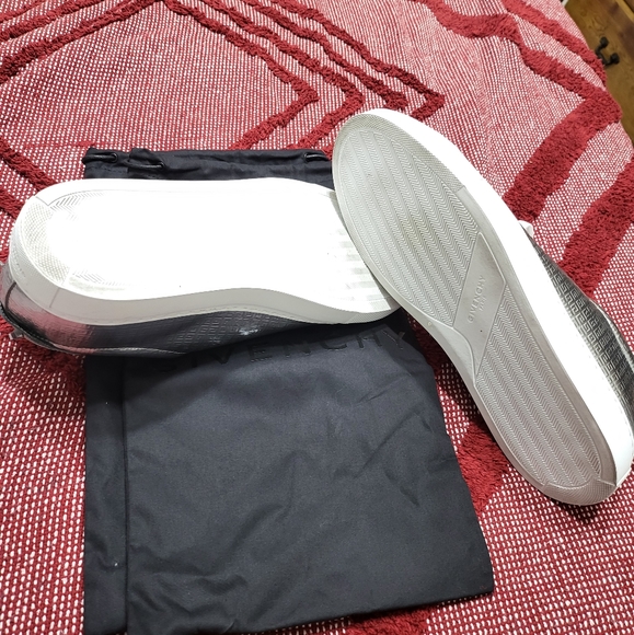 Men's Givenchy Sneakers Urban Street Silver Size 10 - Picture 5 of 9